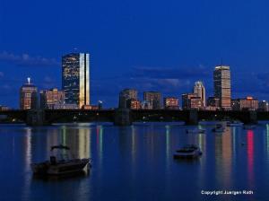 Boston Skyline at Twilight